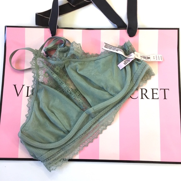 Victoria’s Secret Green Lacey Bralette - Picture 5 of 7